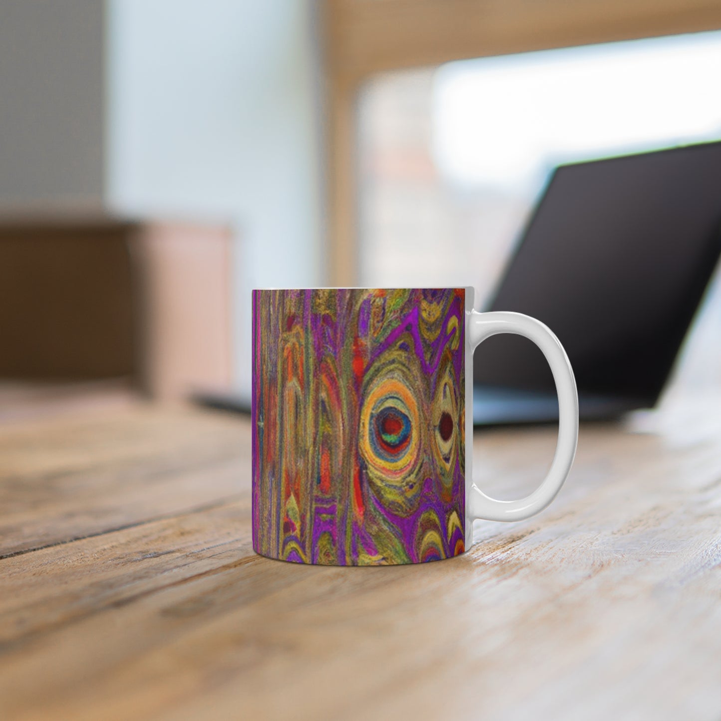 .

Mabel's Morning Brew - Psychedelic Coffee Cup Mug 11 Ounce