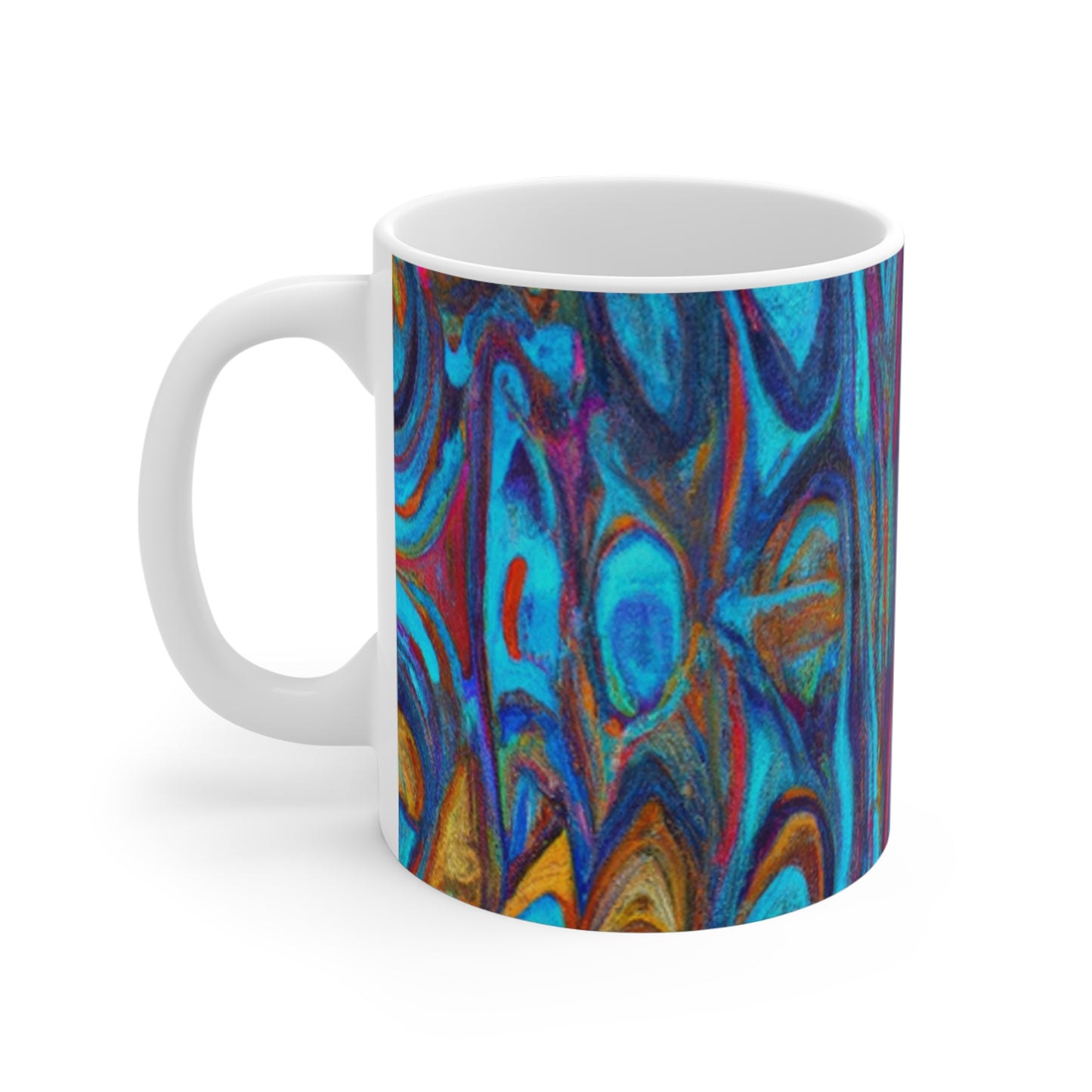 .

Mabel's Morning Brew - Psychedelic Coffee Cup Mug 11 Ounce