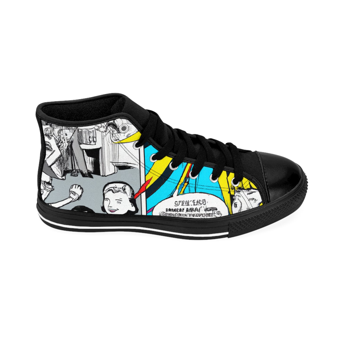 .

Ughmonturius Shoomaker - Comic Book Hi Tops