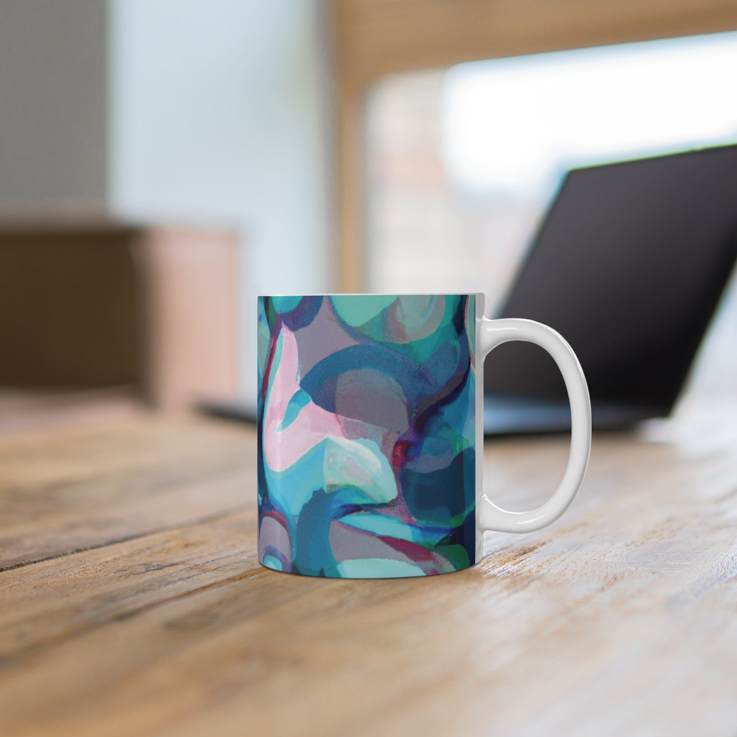 Jefferson's Java - Psychedelic Coffee Cup Mug 11 Ounce