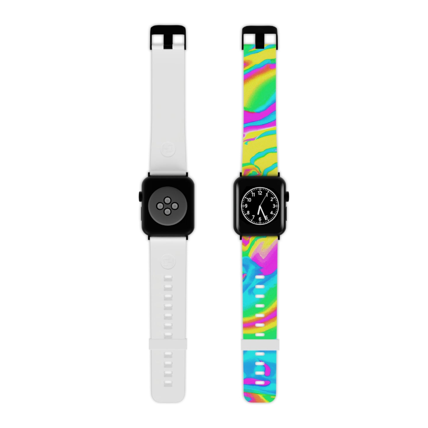 Odessa Lacey - Trippy Hippy Boho Psychedelic Apple Wrist Watch Band