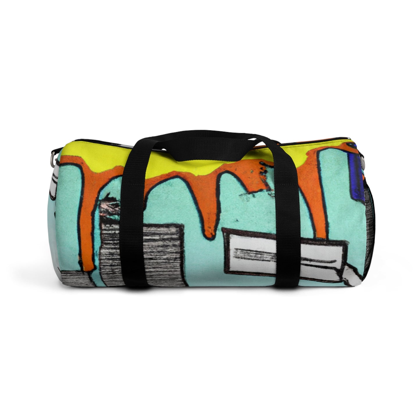 Luxantonio Burberry - Comic Book Duffel Bag