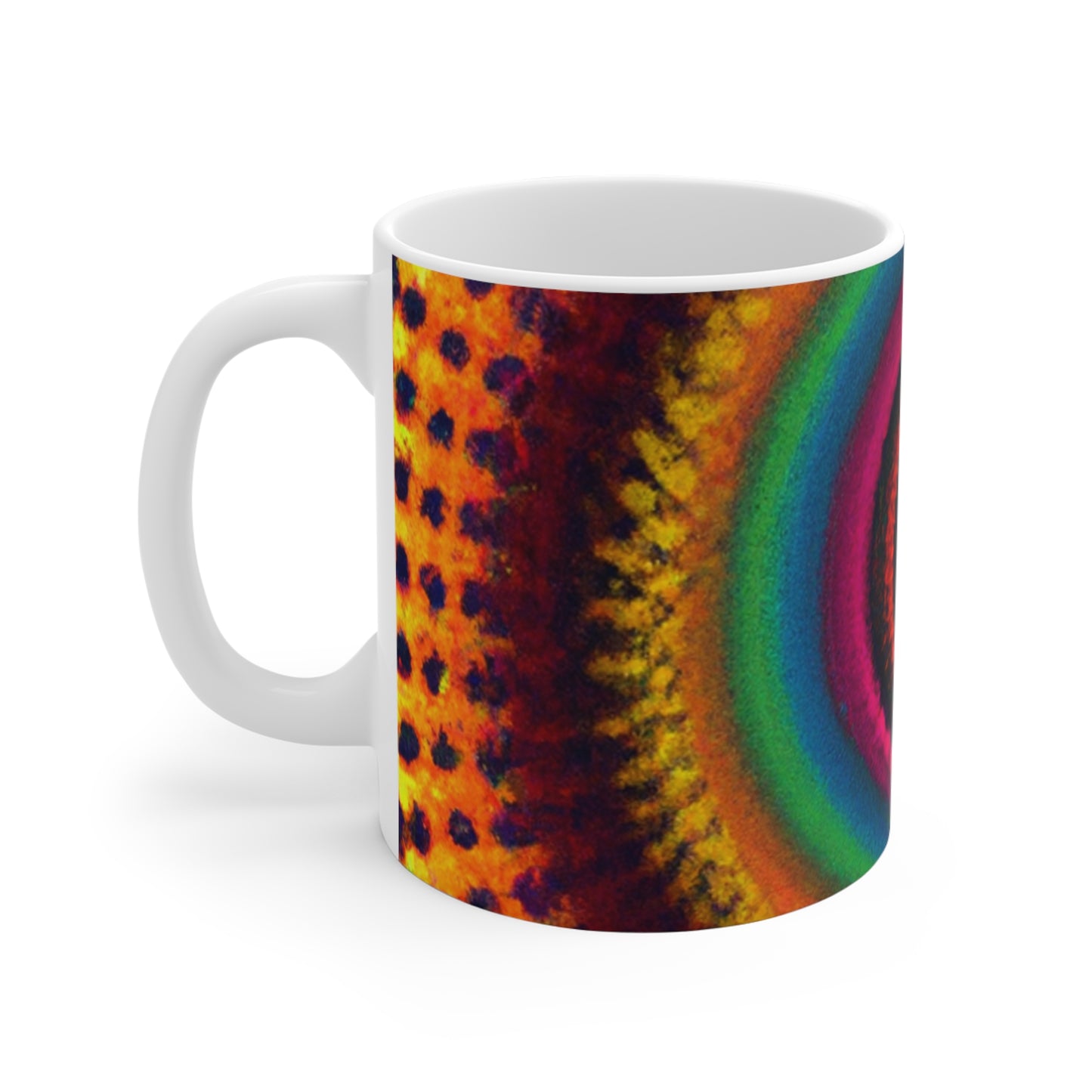 Barb's 1950's Blend - Psychedelic Coffee Cup Mug 11 Ounce