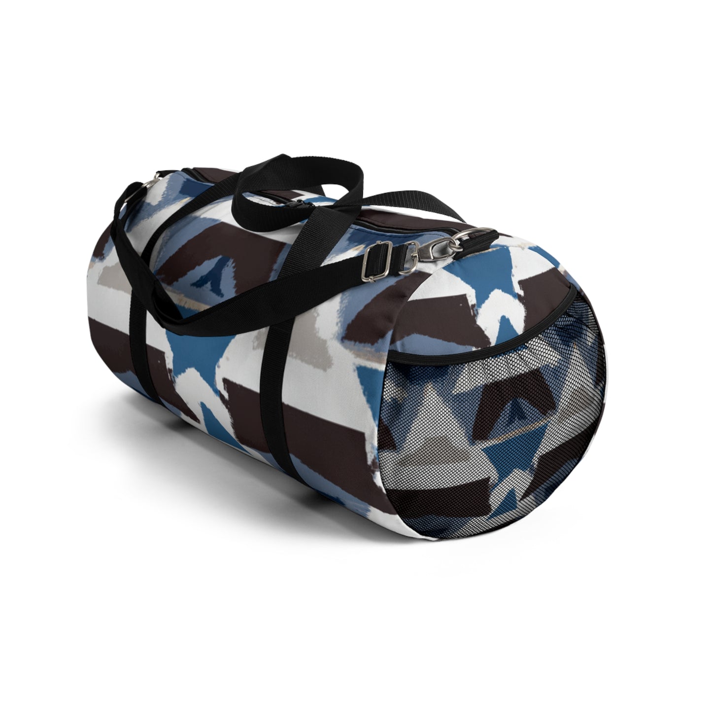 Maximillian Pascal - Geometric Pattern Duffel Travel Gym Luggage Bag