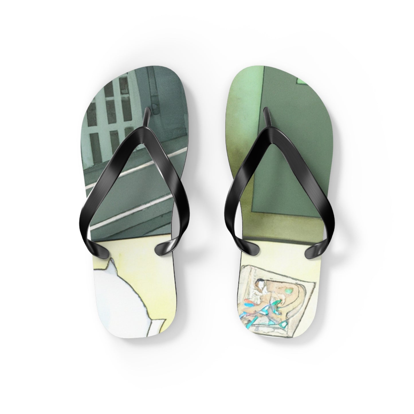 Wonder Woman! - Comics Collector Flip Flop Beach Sandals