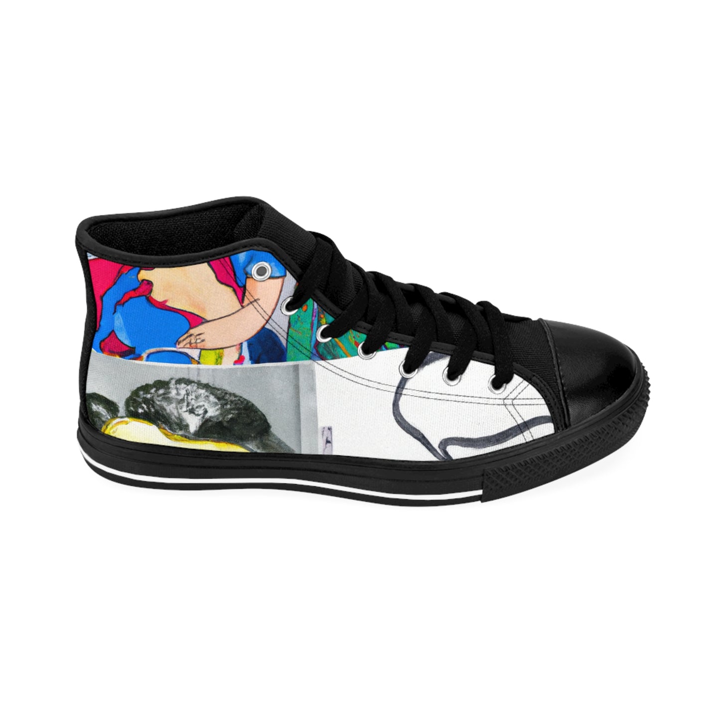 Gwendolynne Cobblersley - Comic Book Hi Tops