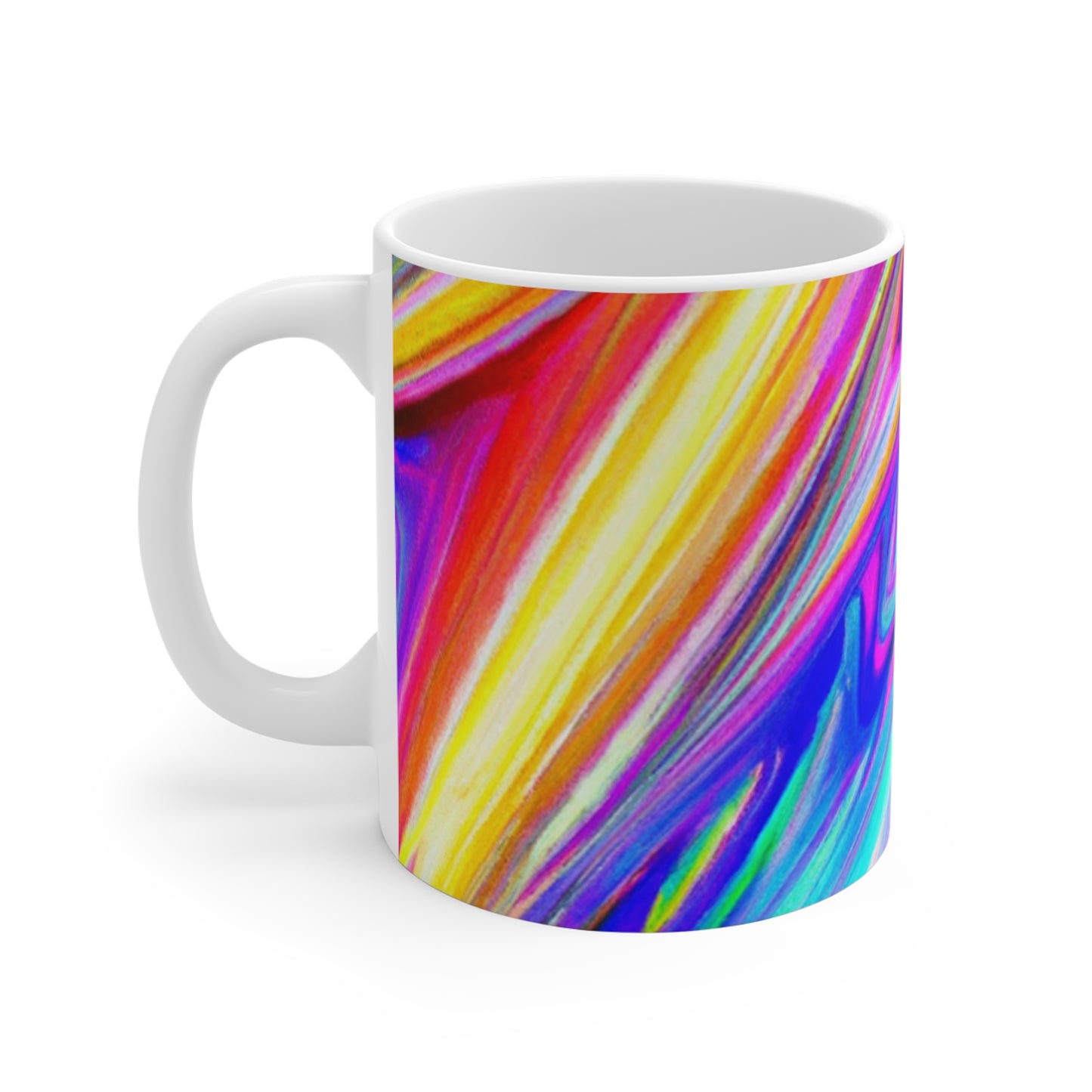 Jenny's Java - Psychedelic Coffee Cup Mug 11 Ounce