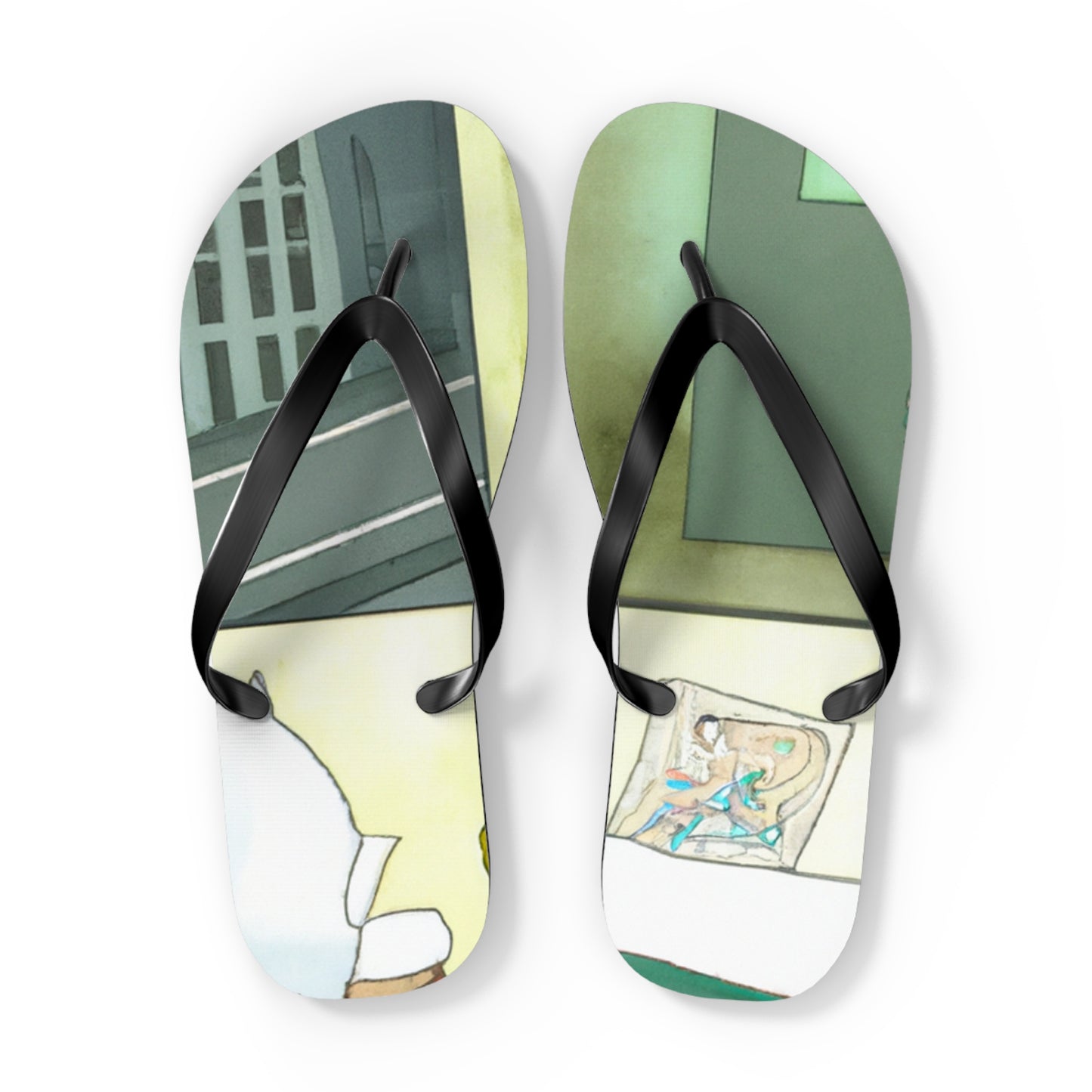 Wonder Woman! - Comics Collector Flip Flop Beach Sandals