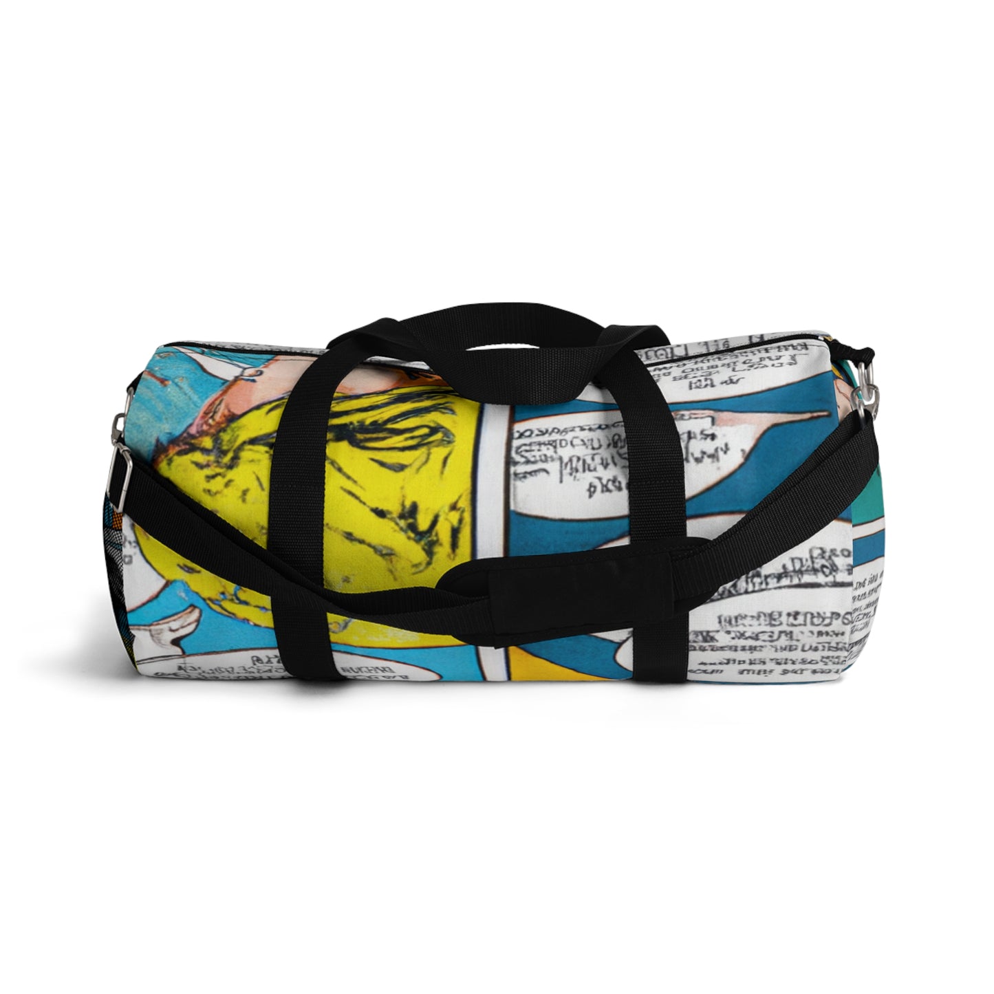 Hansworth and Morris Luxury Bags - Comic Book Duffel Bag