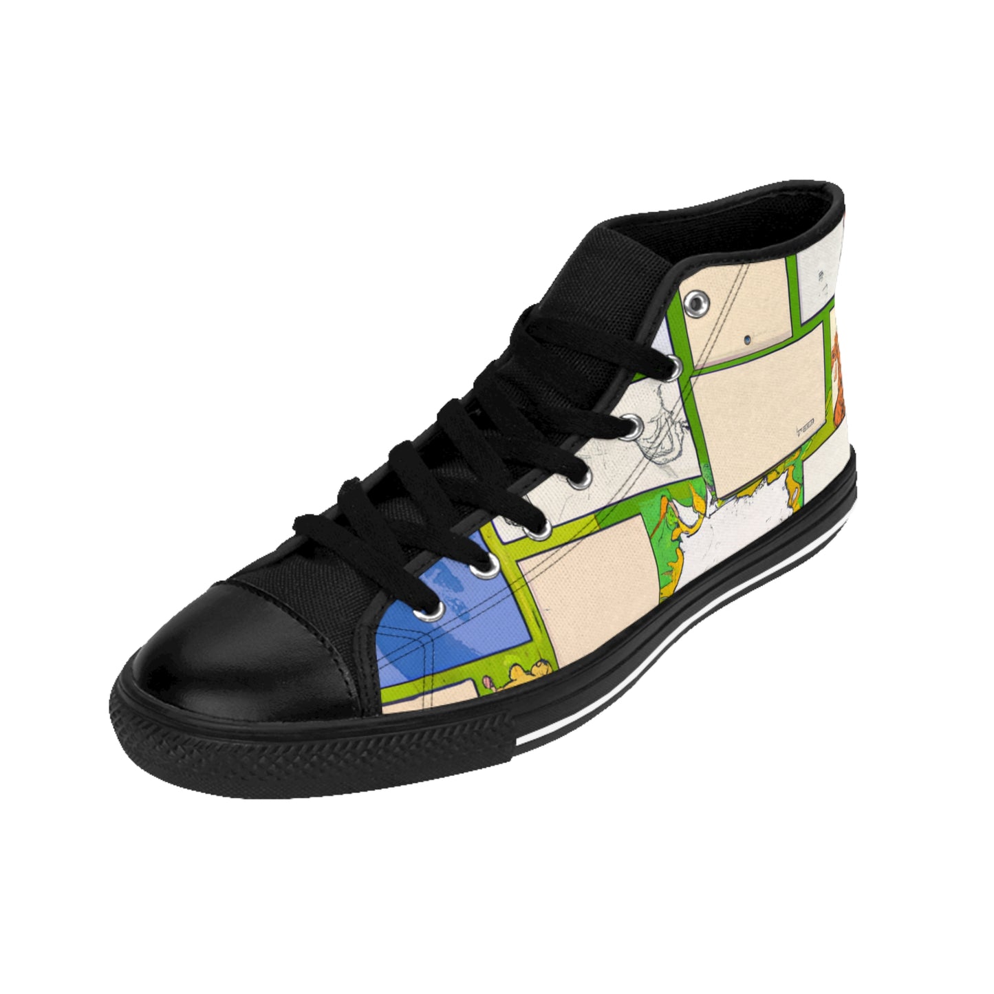 .

Girard Boticelli - Comic Book Hi Tops