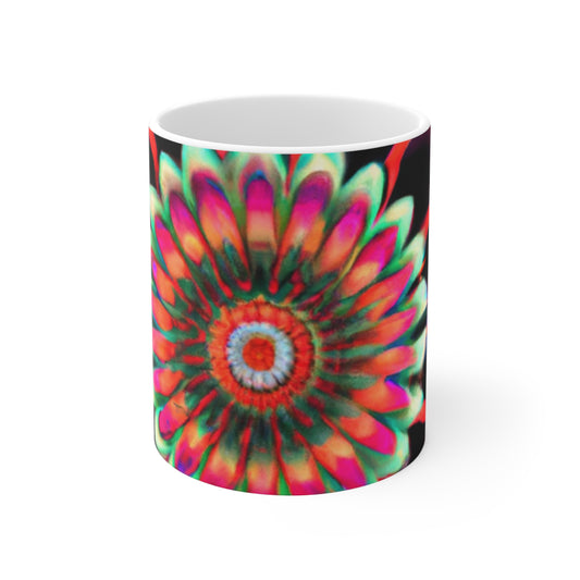 Billy Joe's Coffee - Psychedelic Coffee Cup Mug 11 Ounce