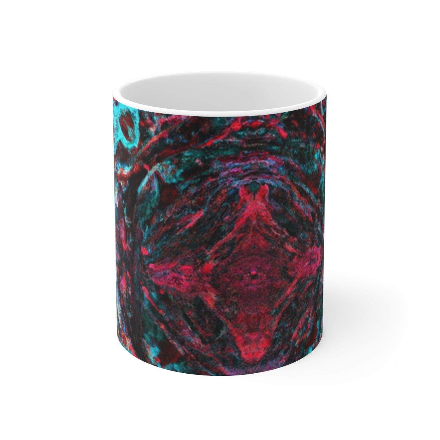 Fifi's Finest Roasts - Psychedelic Coffee Cup Mug 11 Ounce