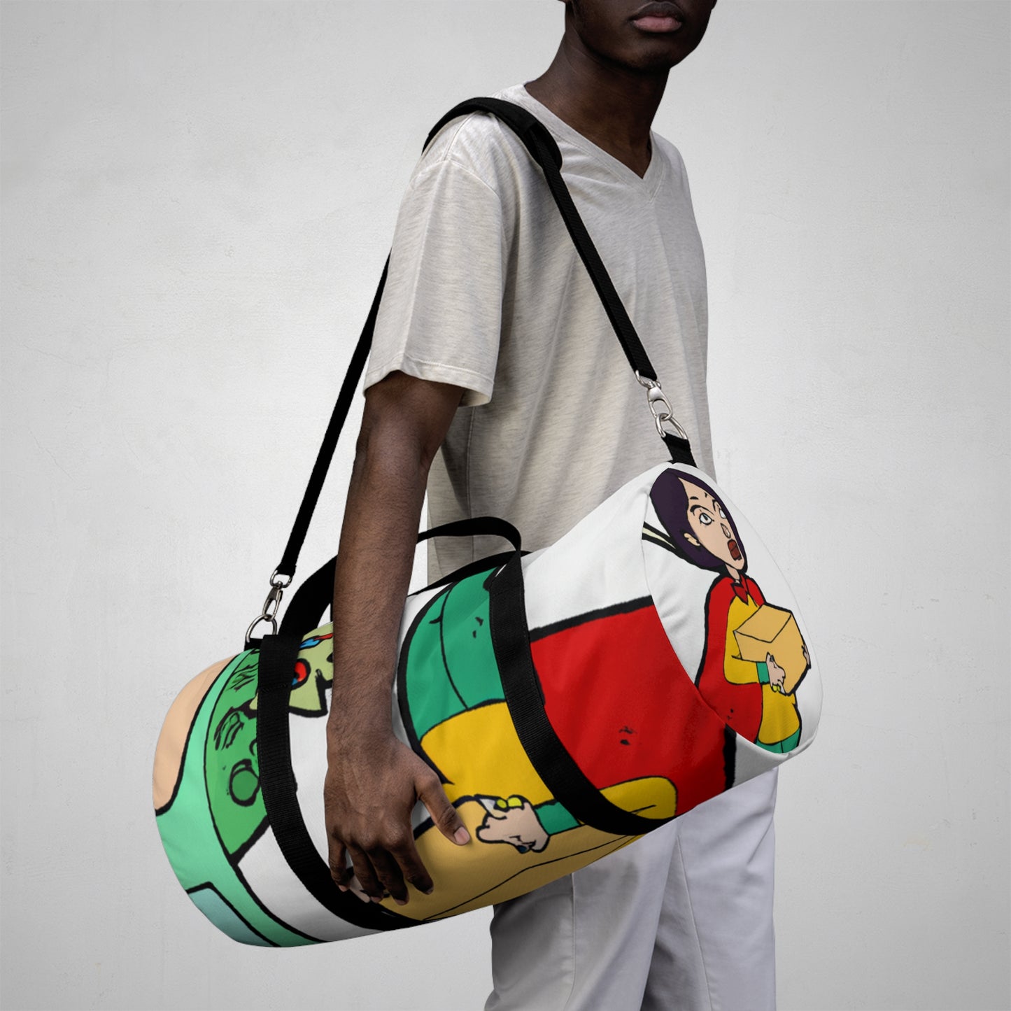 Henrietta de Blochacq - Comic Book Duffel Bag