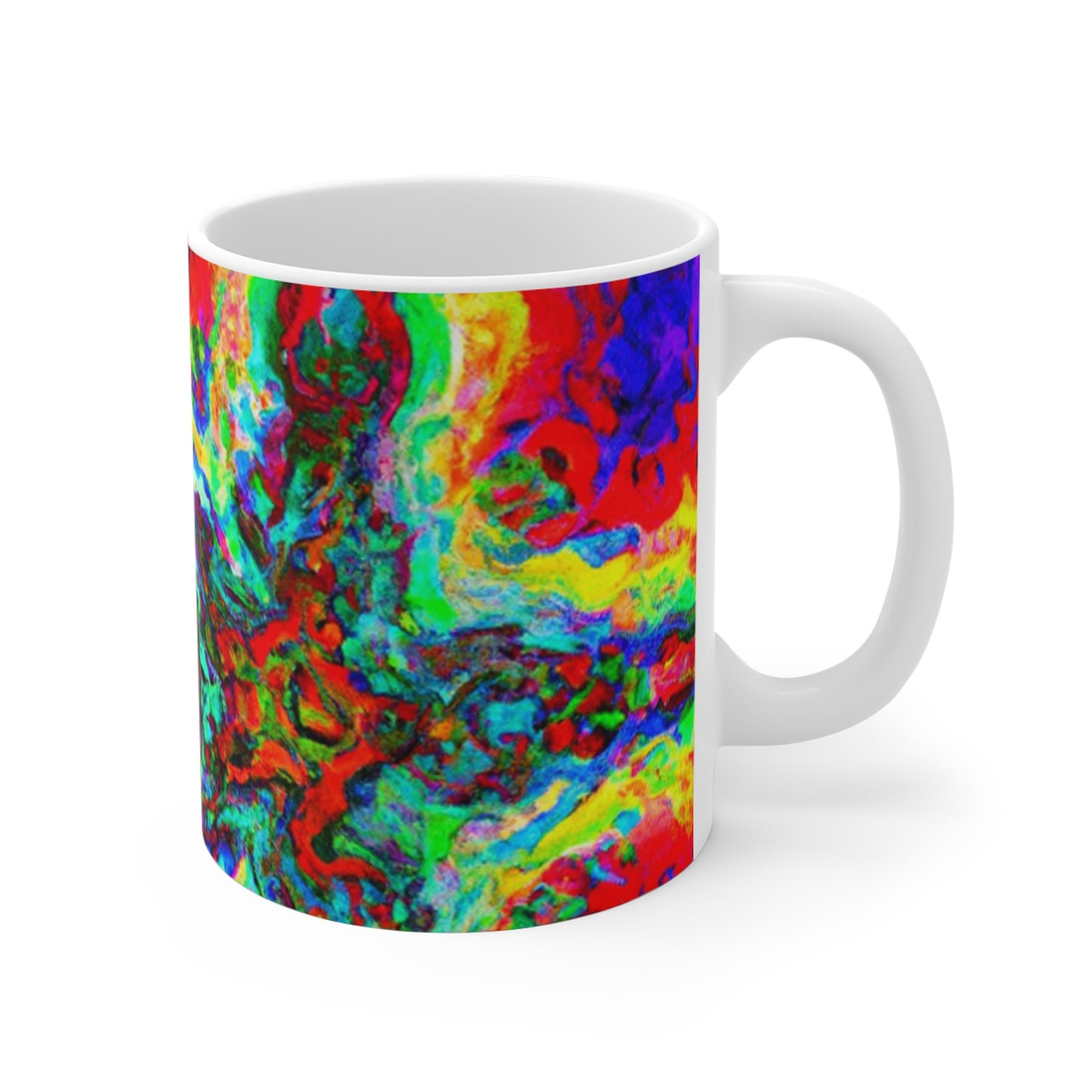 Hazel's House Blend Roasters - Psychedelic Coffee Cup Mug 11 Ounce