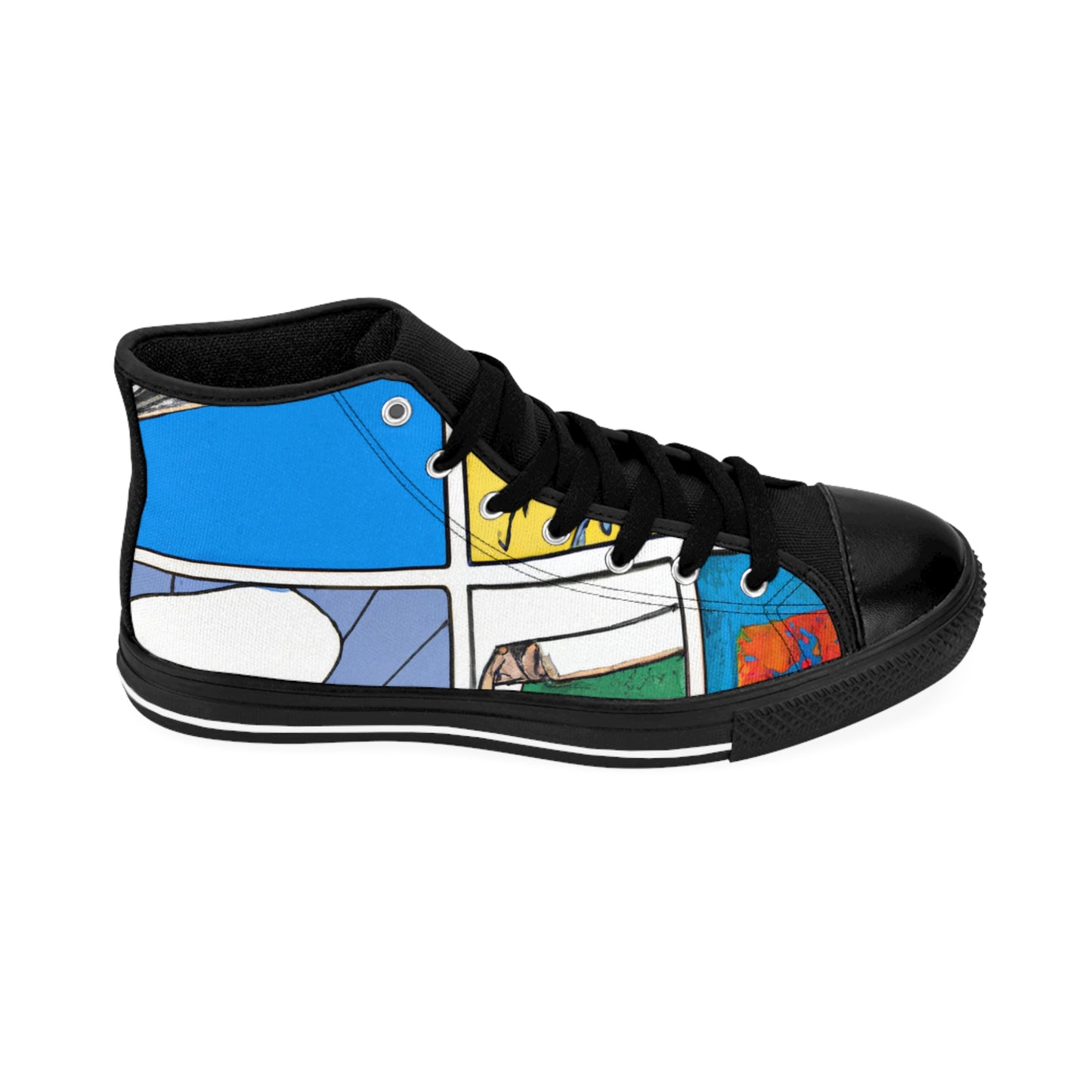 Nariko the Shoemaker - Comic Book Hi Tops