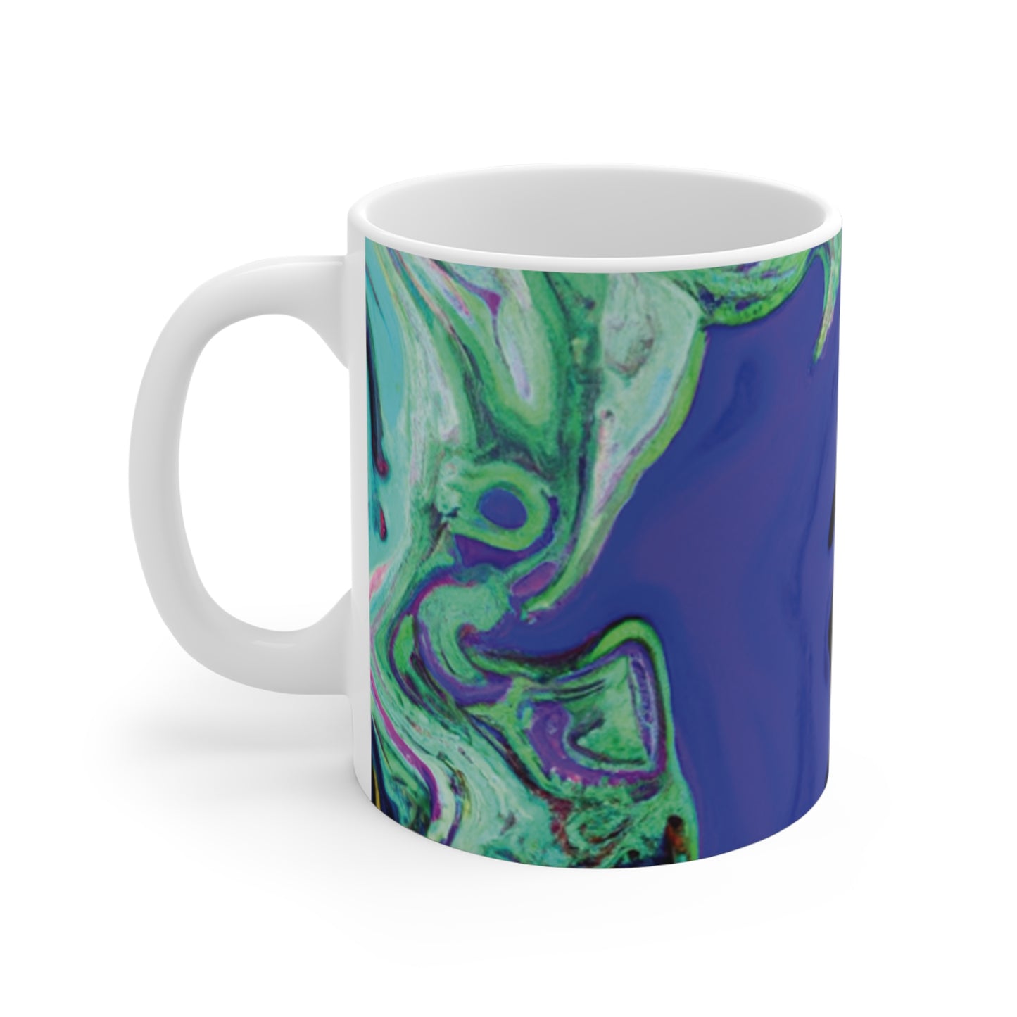 Percy's Java - Psychedelic Coffee Cup Mug 11 Ounce