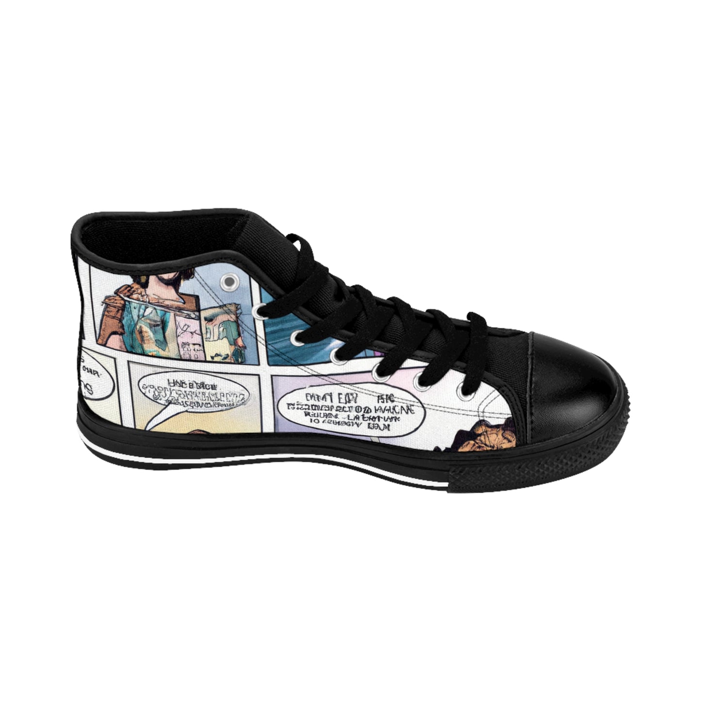 .

Earraighne Montague - Comic Book Hi Tops