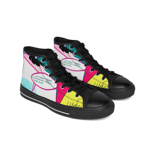 Sir Geoffrey de Footwear - Comic Book Hi Tops