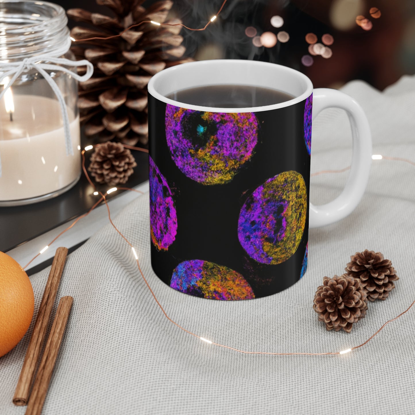 .

Maxwell Java - Psychedelic Coffee Cup Mug 11 Ounce