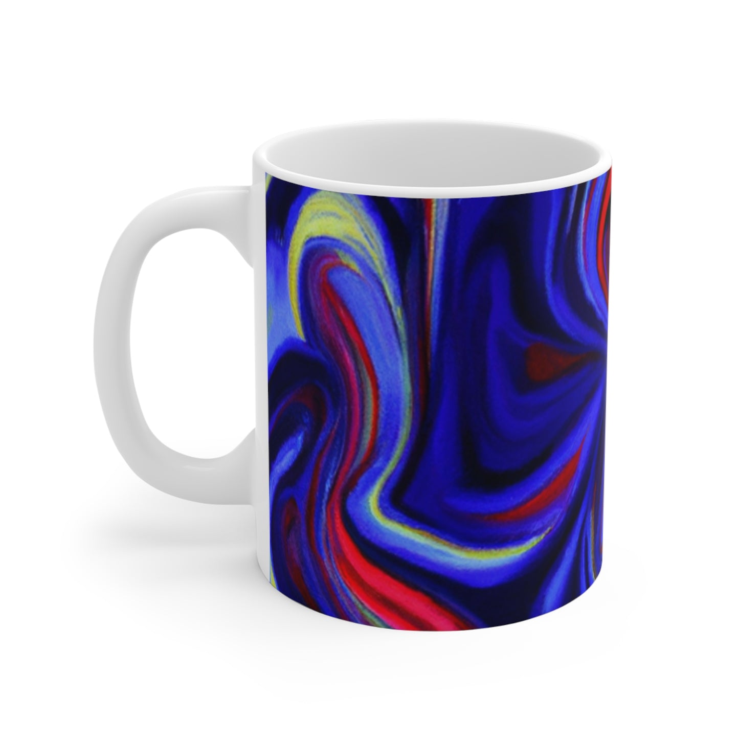 Bob's Retro Brew - Psychedelic Coffee Cup Mug 11 Ounce