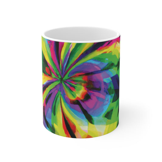 Coffee King Henry - Psychedelic Coffee Cup Mug 11 Ounce