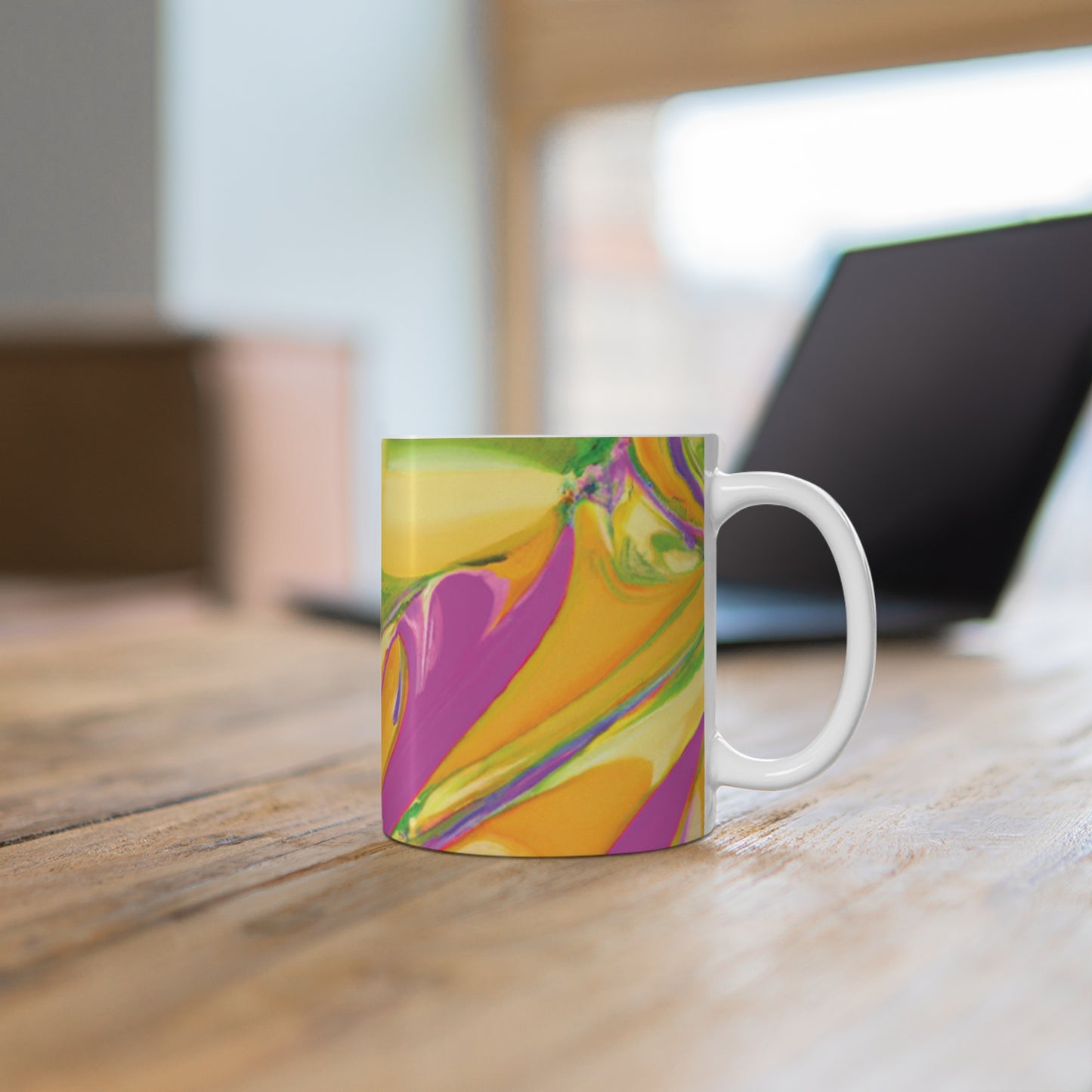 Brewmaster Frank - Psychedelic Coffee Cup Mug 11 Ounce