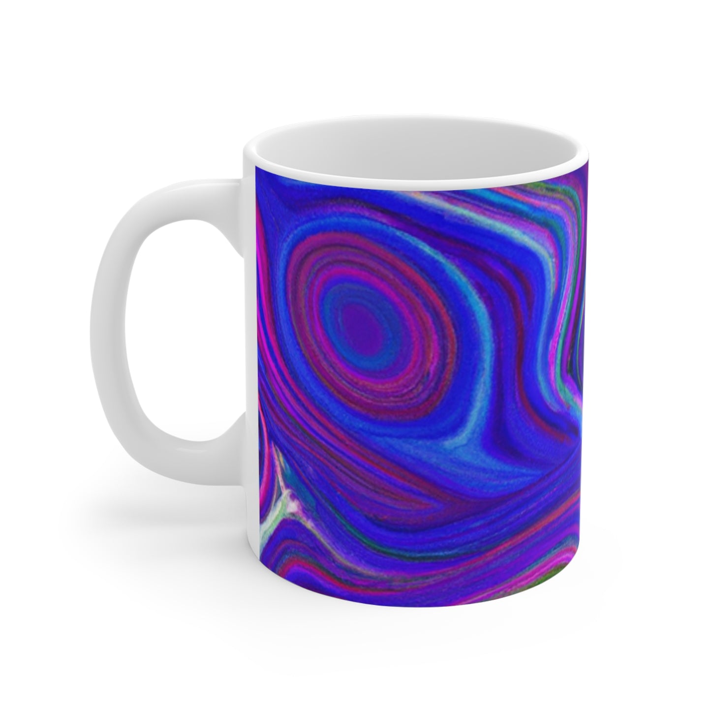 Beauregard Coffee Roasters - Psychedelic Coffee Cup Mug 11 Ounce