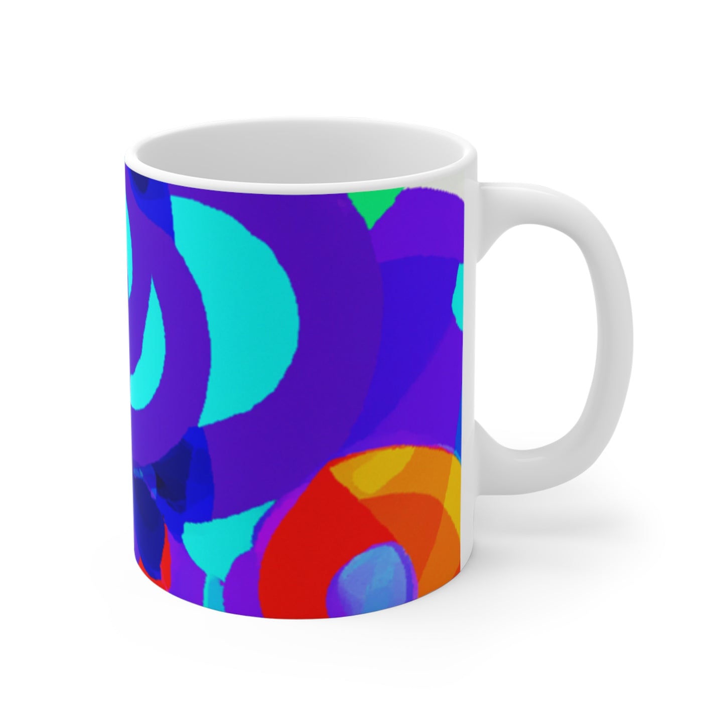 Harold's Ideas Coffee Roasters - Psychedelic Coffee Cup Mug 11 Ounce