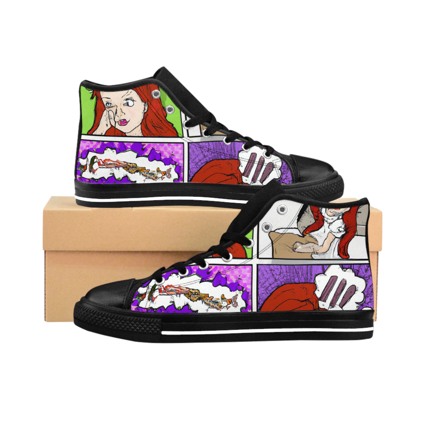 .

Claudius Artifex - Comic Book Hi Tops