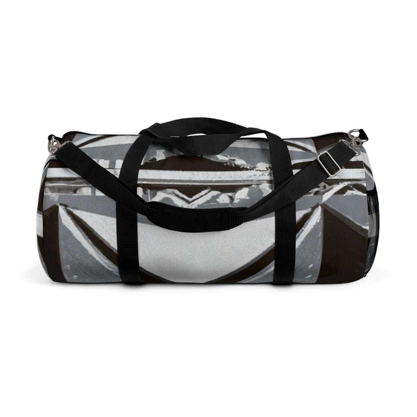 Hortense Haversmith - Geometric Pattern Duffel Travel Gym Luggage Bag