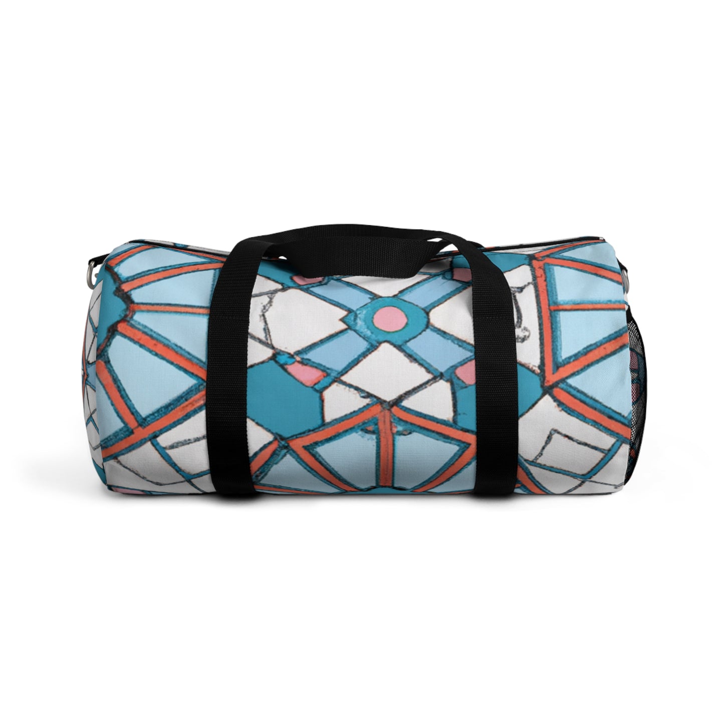 Abelard de Laceyshire - Geometric Pattern Duffel Travel Gym Luggage Bag