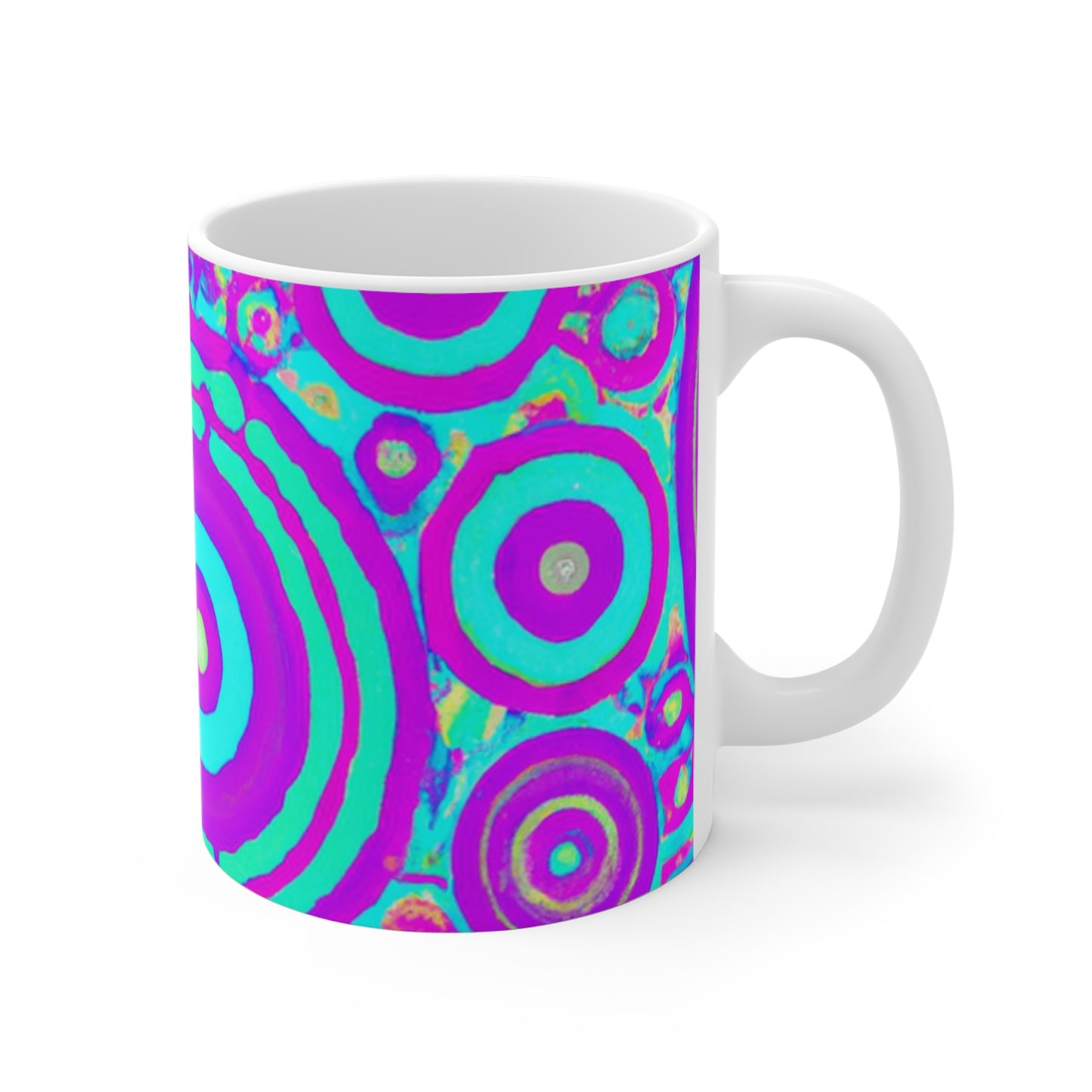 Caroline's Coffee Co. - Psychedelic Coffee Cup Mug 11 Ounce