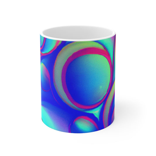 Carolina Joe Coffee - Psychedelic Coffee Cup Mug 11 Ounce