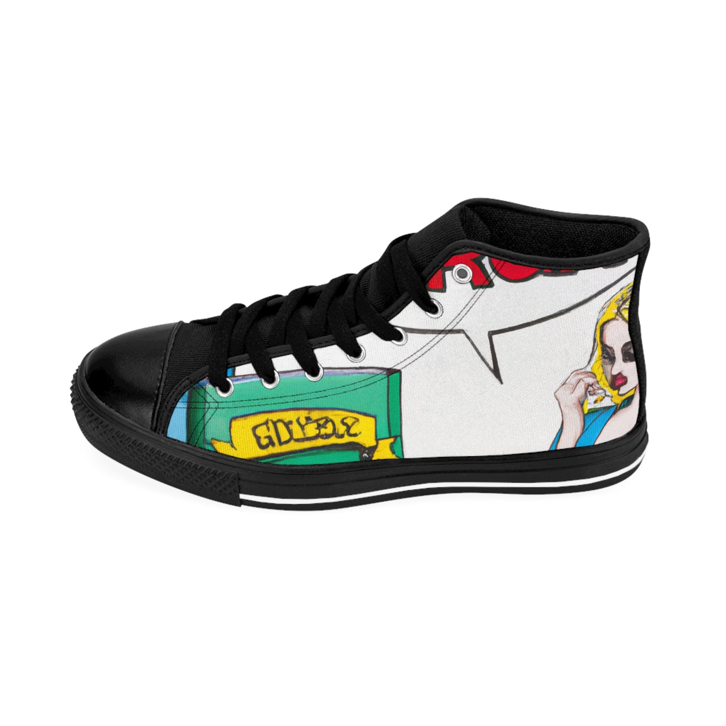 .

Lord Keiran of Colchester - Comic Book Hi Tops