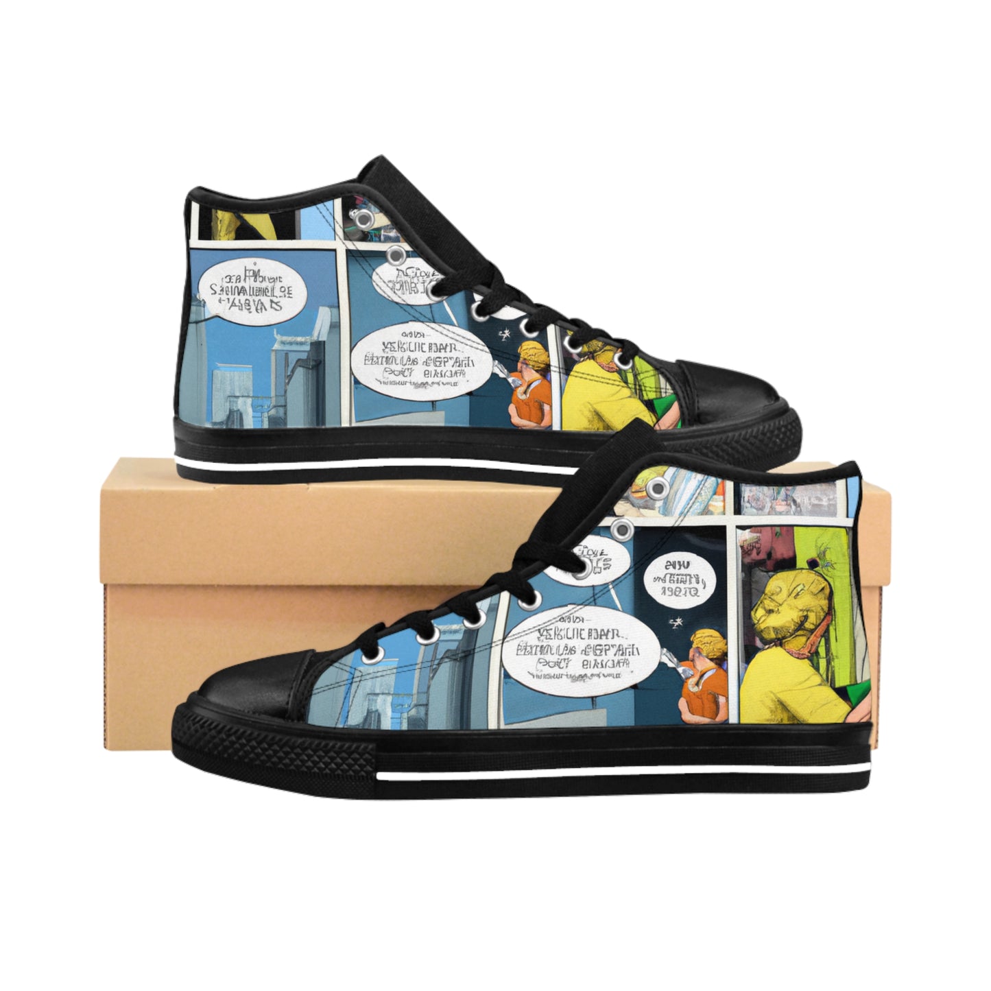 .

Olivera the Footmaker - Comic Book Hi Tops