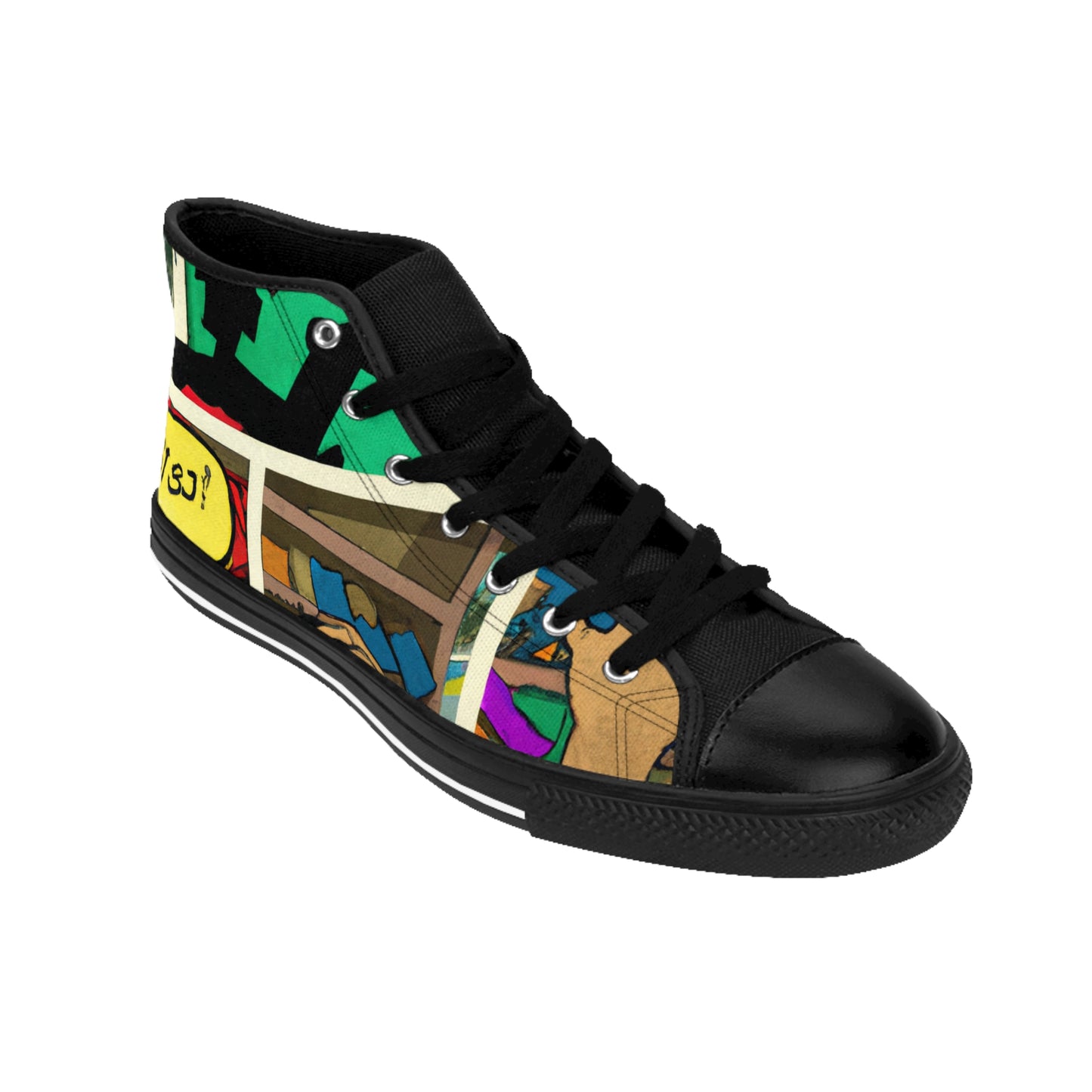 Edrik the Shoemaker - Comic Book Hi Tops