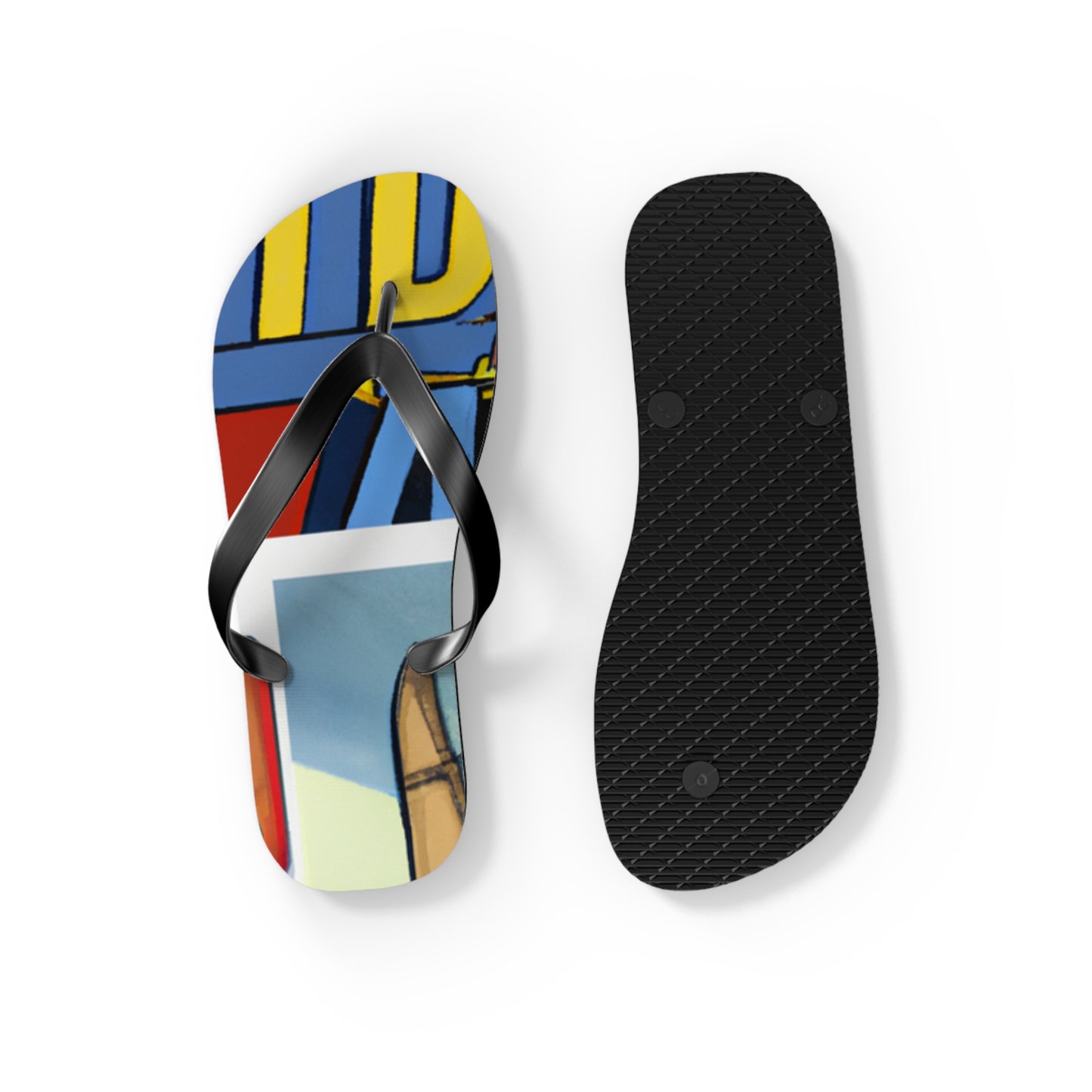 Laser Man - Comics Collector Flip Flop Beach Sandals