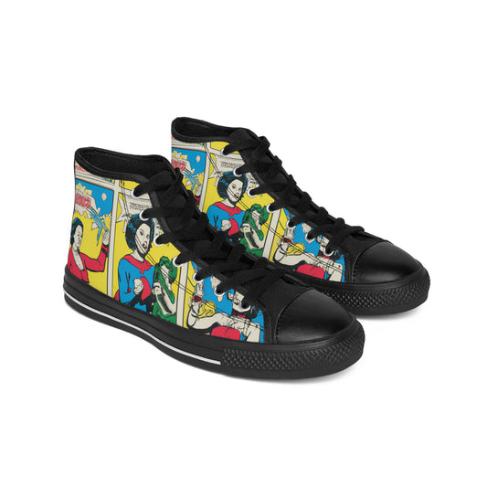 Sir Roger Rosebud - Comic Book Hi Tops