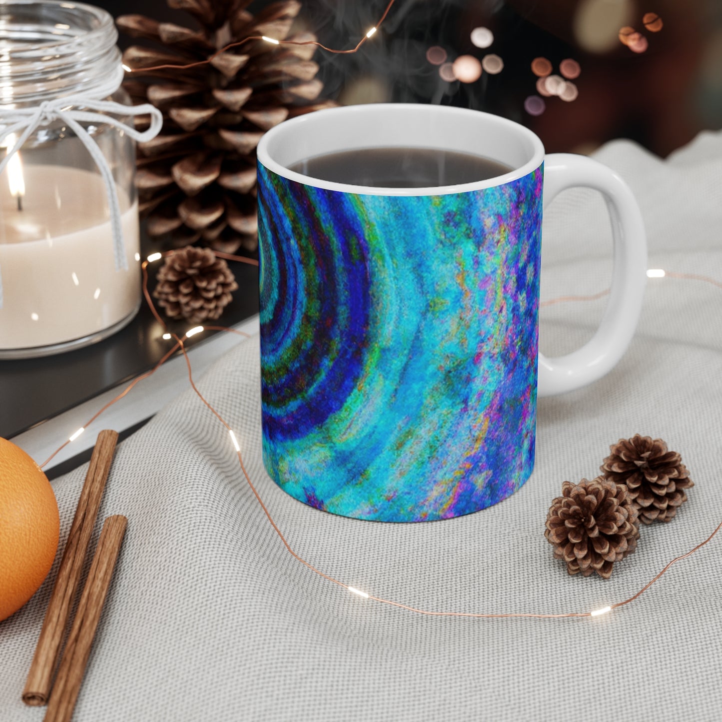 MaryBrew Coffee Company - Psychedelic Coffee Cup Mug 11 Ounce