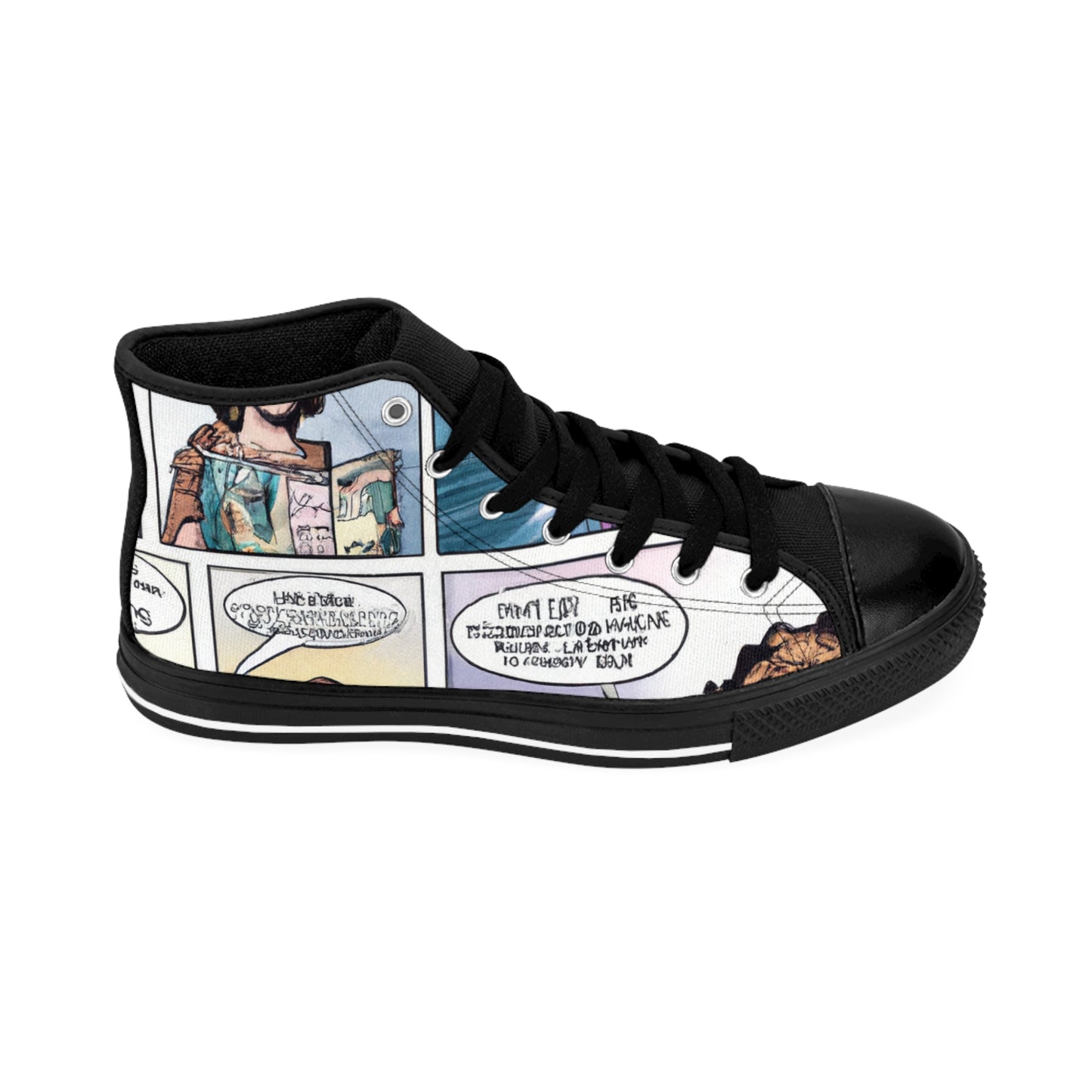 .

Earraighne Montague - Comic Book Hi Tops