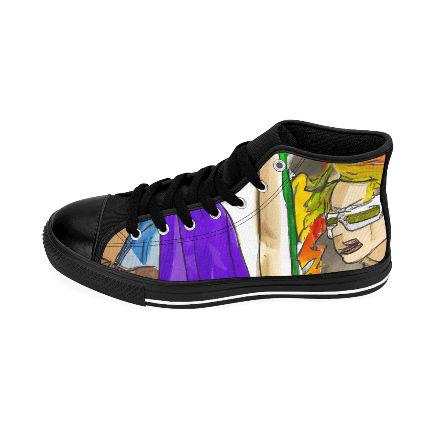 Sir Edwin Shoesworth - Comic Book Hi Tops