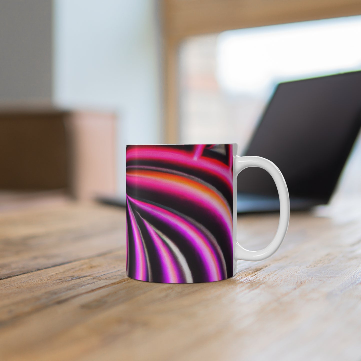 Dawn's Drip-O-Matic Coffee - Psychedelic Coffee Cup Mug 11 Ounce