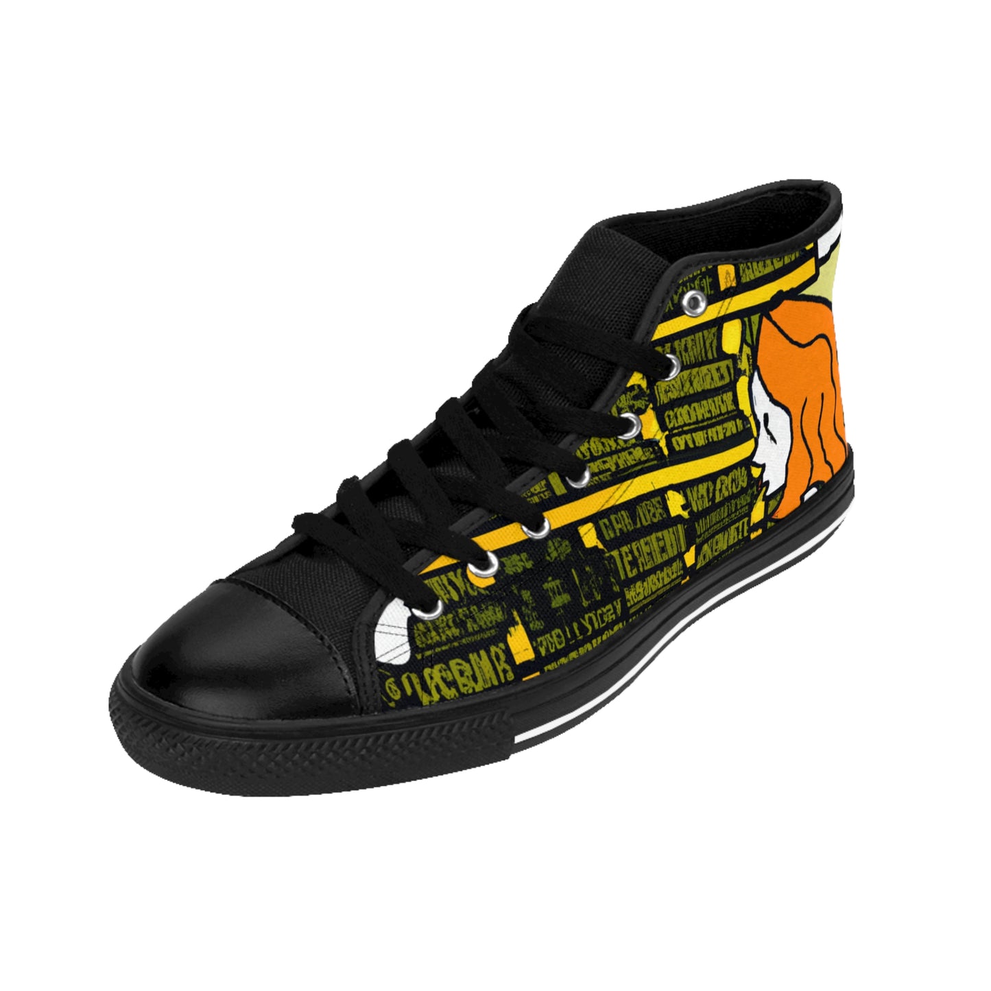 Fridleif the Footwear Forge - Comic Book Hi Tops