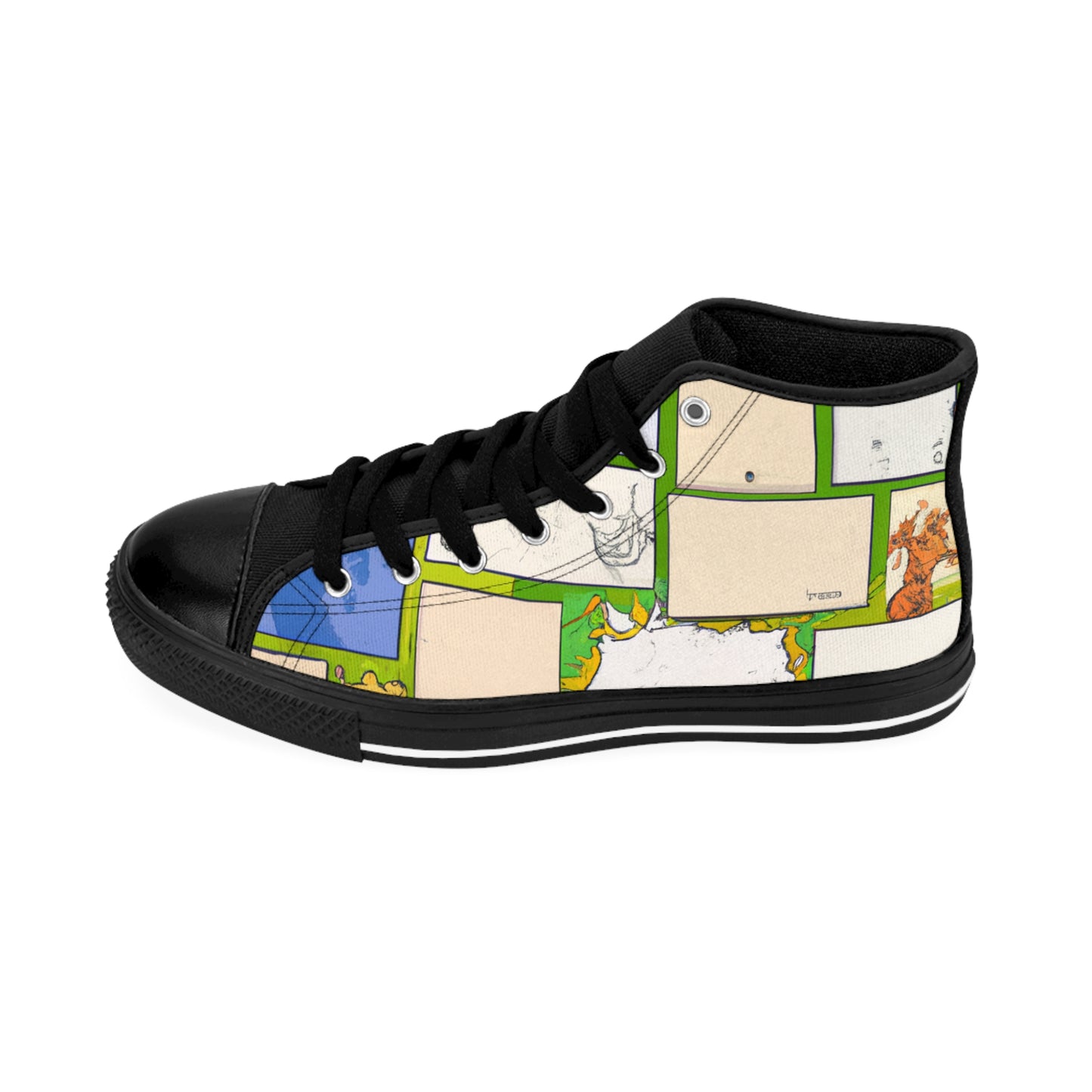 .

Girard Boticelli - Comic Book Hi Tops