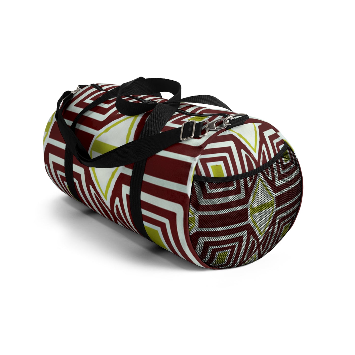 Antonio Vallejo - Geometric Pattern Duffel Travel Gym Luggage Bag