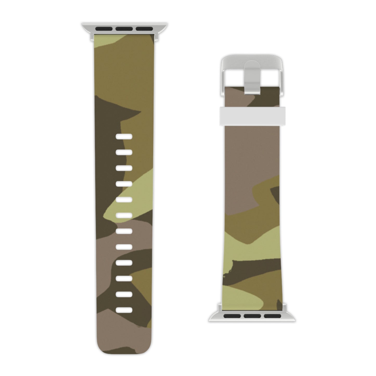 Thomasin Huntfield - Camouflage Apple Wrist Watch Band