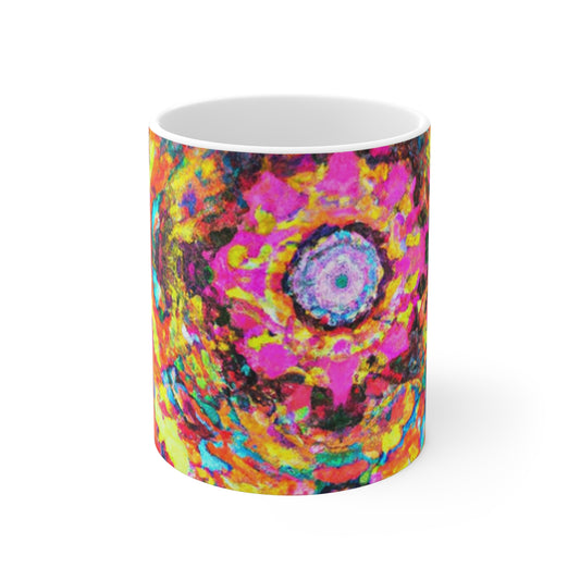 Joe's Java-Jive. - Psychedelic Coffee Cup Mug 11 Ounce