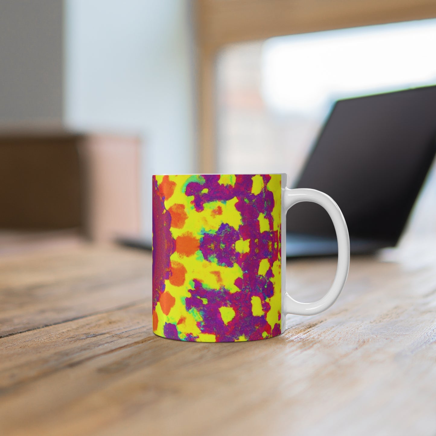 Carmen's Cowboy Coffee - Psychedelic Coffee Cup Mug 11 Ounce