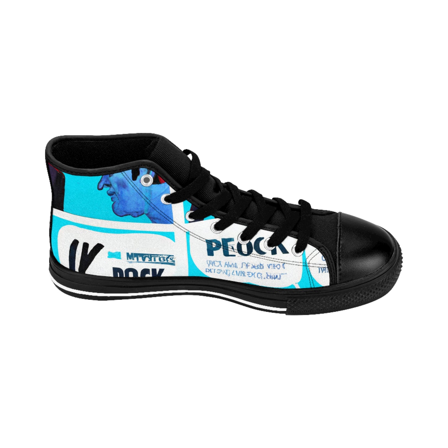 Gwendolynne Shoesteerer - Comic Book Hi Tops