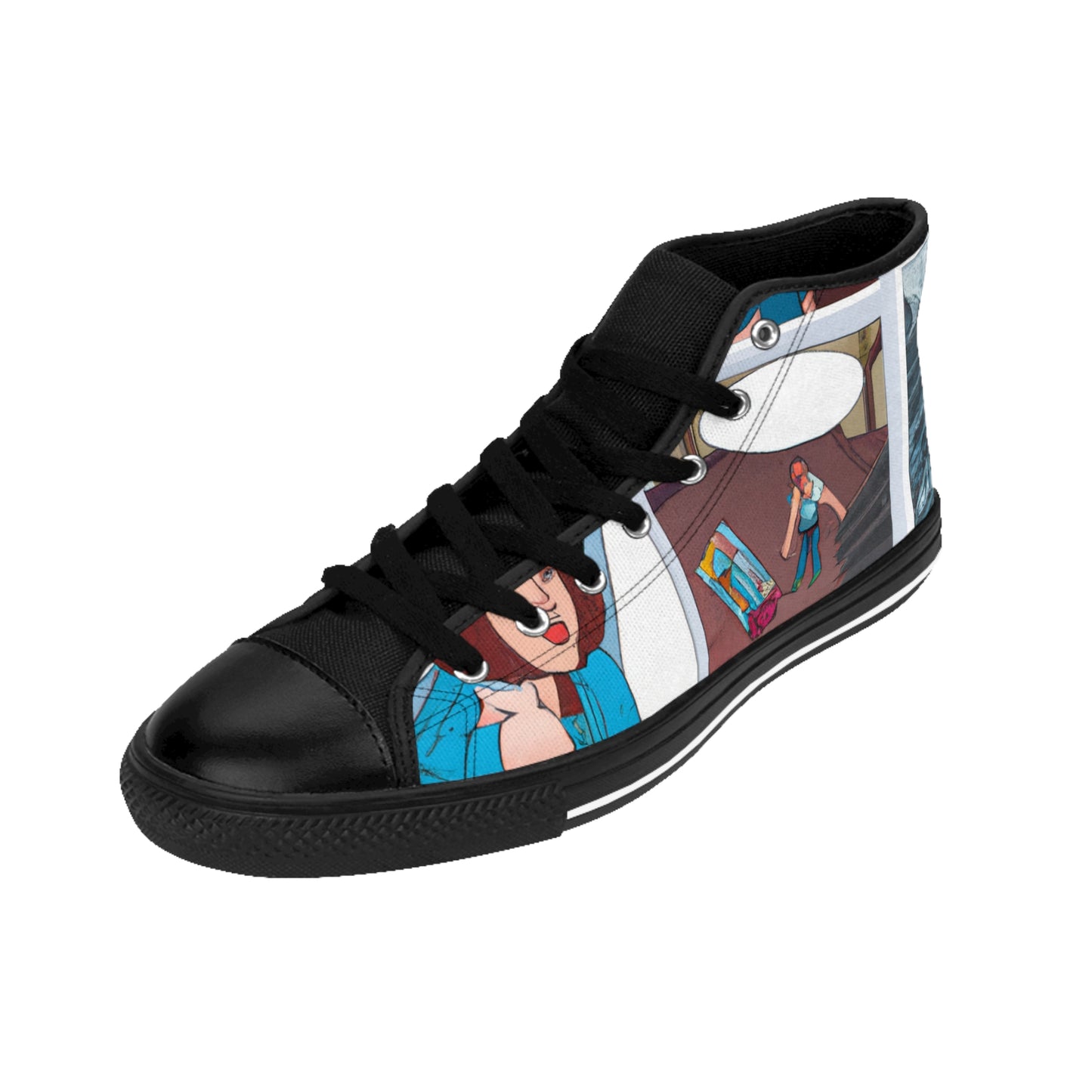 .

Ilario da Milano - Comic Book Hi Tops